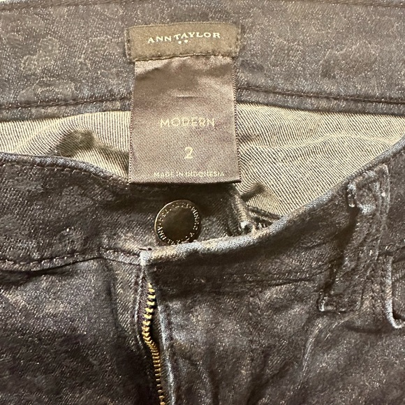 Ann Taylor animal printed jeans - Picture 2 of 4